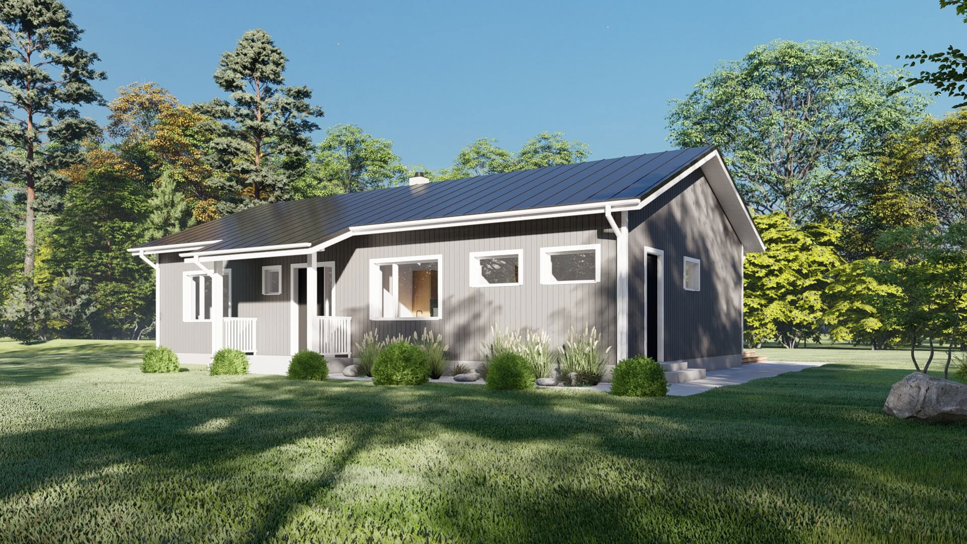 Modulhaus aus Holz